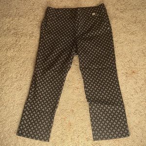 Black and White Capris